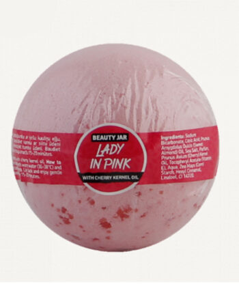 Bath Bomb “Lady In Pink”, Beauty Jar