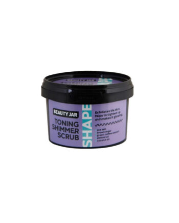 Scrub Τόνωσης Mε Shimmer Κατά Της Κυτταρίτιδας Shape “Toning Shimmer Scrub”, Beauty Jar